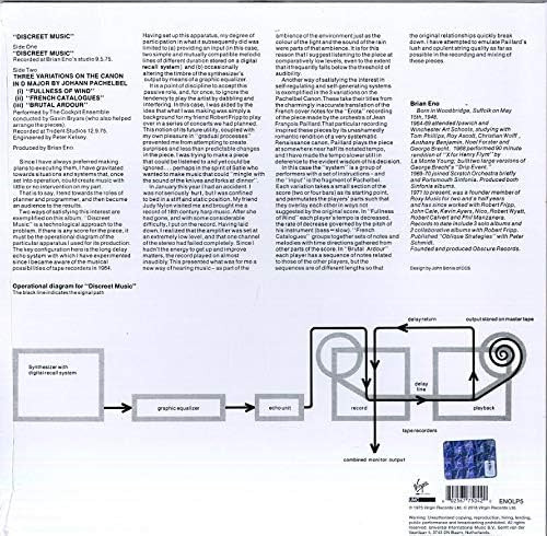 Picture of Discreet Music Vinyl Record