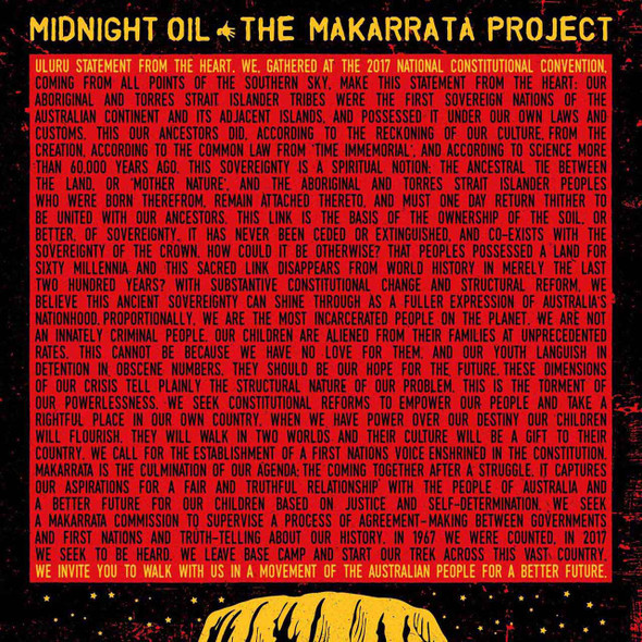 Midnight Oil - The Makarrata Project Vinyl Record Album Art