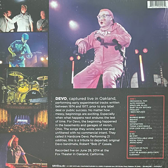 Picture of Hardcore Devo Live! Vinyl Record