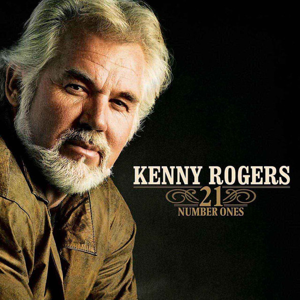 Kenny Rogers - 21 Number Ones Vinyl Record Album Art