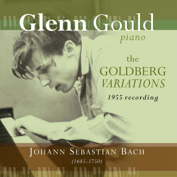 Johann Sebastian Bach - Glenn Gould - The Goldberg Variations 1955 Recording Vinyl Record Album Art