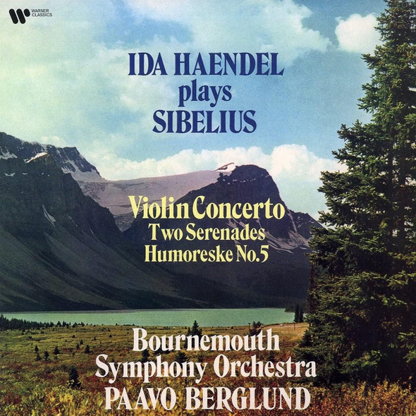 Ida Haendel Plays Sibelius, Bournemouth Symphony Orchestra, Paavo Berglund - Violin Concerto / Two Serenades / Humoreske No.5 Vinyl Record Album Art