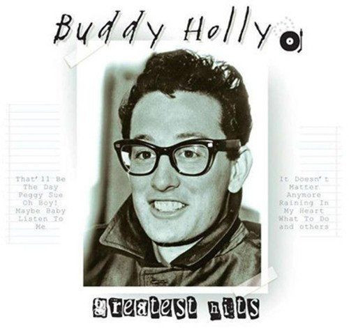 Buddy Holly - Greatest Hits Vinyl Record Album Art