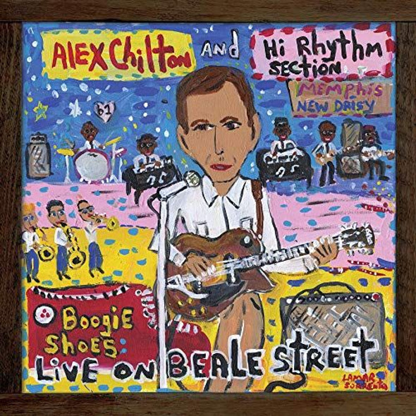 Alex Chilton and Hi Rhythm Section - Boogie Shoes: Live On Beale Street Vinyl Record Album Art