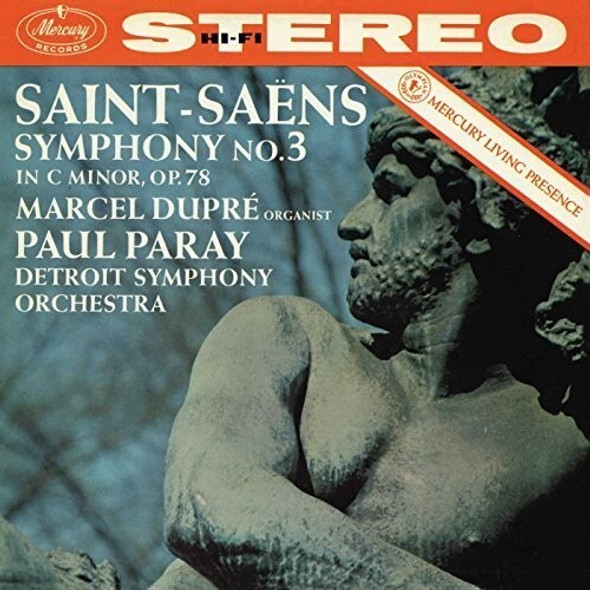 Camille Saint-Saens - Symphony No. 3 in C Minor. Op. 78 Vinyl Record Album Art