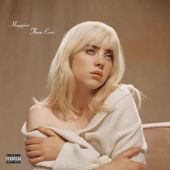 Billie Eilish - Happier Than Ever Vinyl Record Album Art