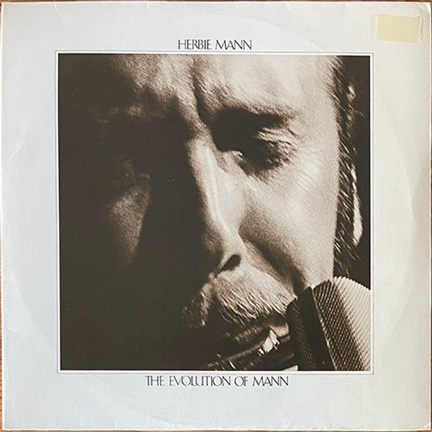 The vinyl record album artwork of Herbie Mann's The Evolution Of Mann LP