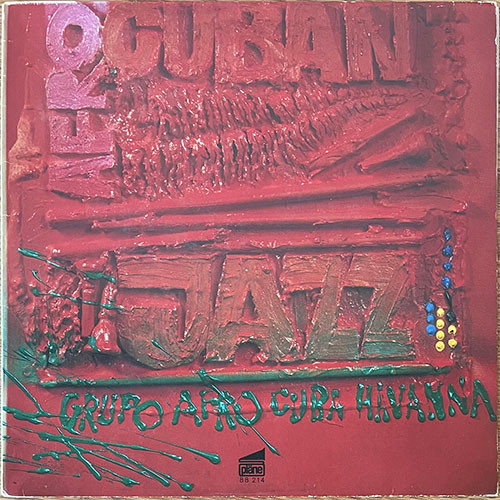 Grupo Afro Cuba Havana - Afro Cuban Jazz (LP) - 88 214 Album Front Cover
