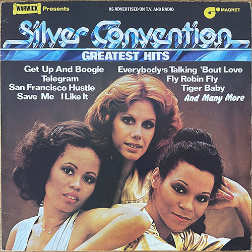 Silver Convention - Greatest Hits (LP) - MAG 6001 Album Front Cover