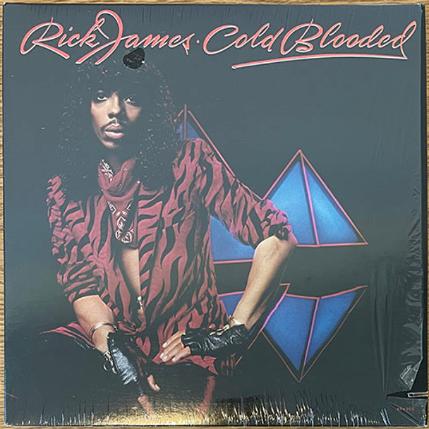 Rick James - Cold Blooded (LP) - 6043GL Album Front Cover