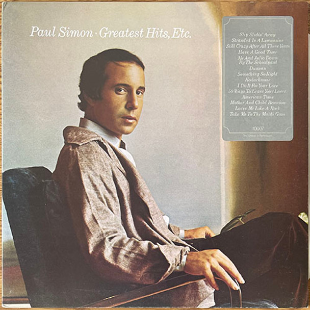 Paul Simon - Greatest Hits, Etc. (LP) - CBS 10007 - NM/NM Album Front Cover