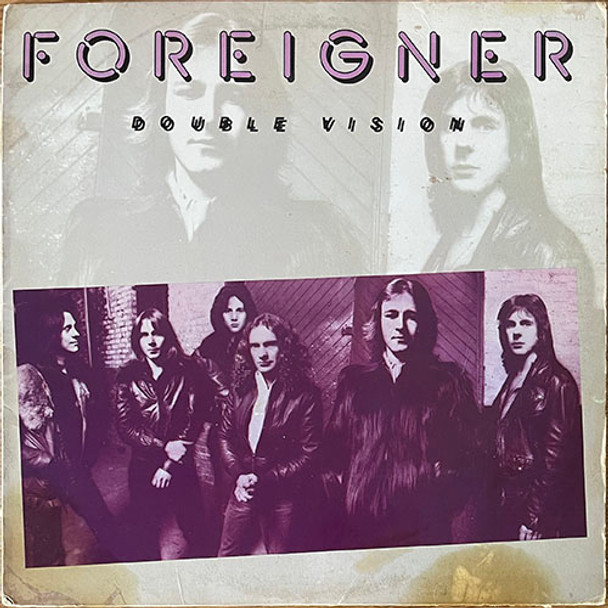 Foreigner - Double Vision (LP) - G+/VG Vinyl Record Front Cover Album Art