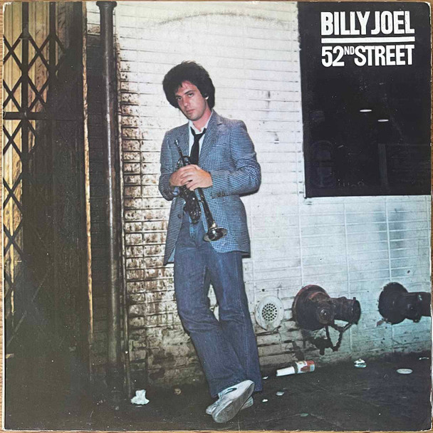 The vinyl record album artwork of Billy Joel's 52nd Street LP