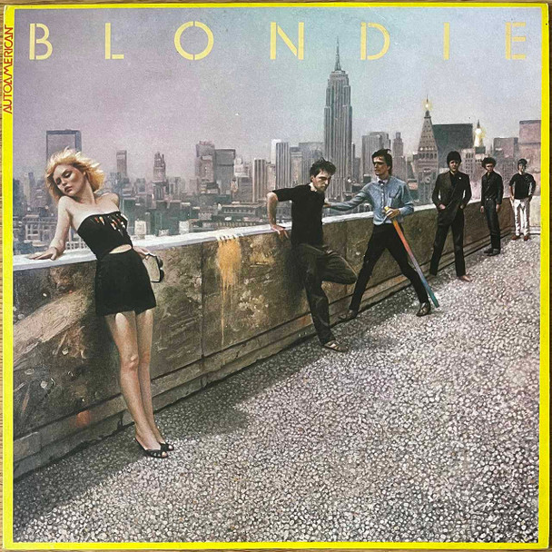 The vinyl record album artwork of Blondie's AutoAmerican LP