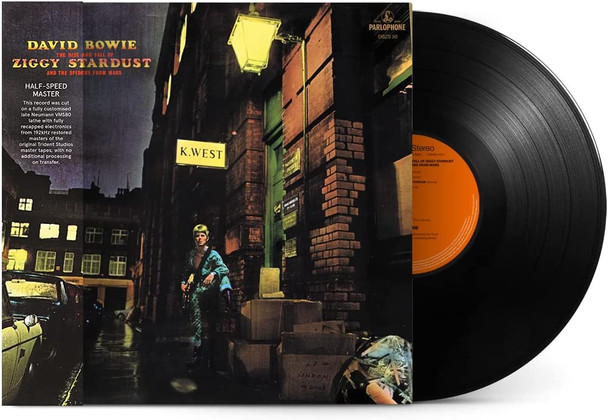 David Bowie - The Rise And Fall Of Ziggy Stardust And The Spiders From Mars Vinyl Record Album Art
