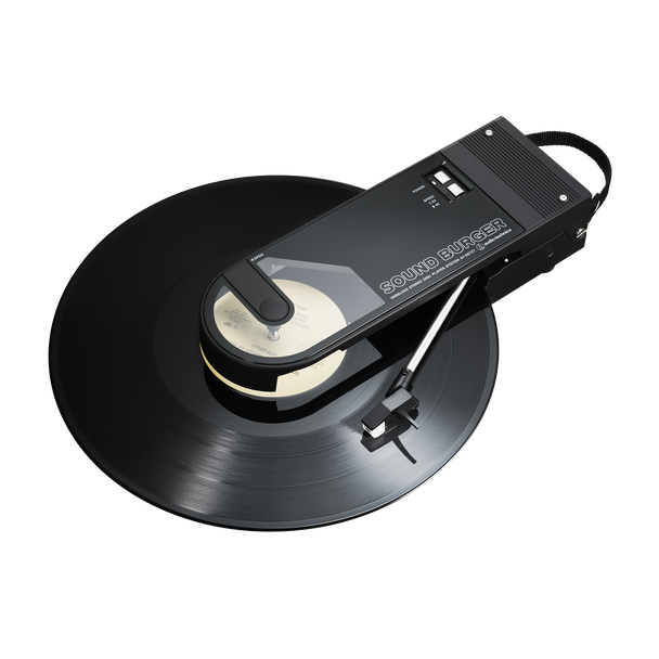 Sound Burger Portable Bluetooth Turntable Black