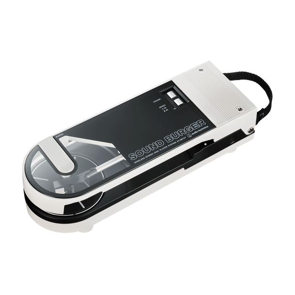 Sound Burger Portable Bluetooth Turntable White