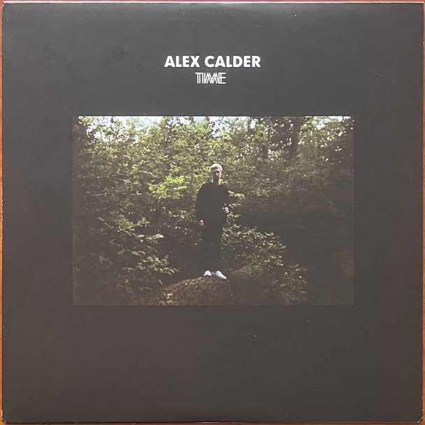 Actual image of the vinyl record album artwork of Alex Calder's Time LP - taken in our Melbourne record store