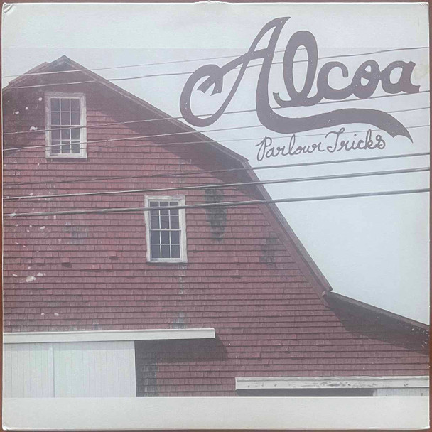 Actual image of the vinyl record album artwork of Alcoa's Parlour Tricks LP - taken in our Melbourne record store