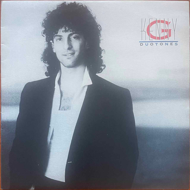 Actual image of the vinyl record album artwork of Kenny G's Duotones LP - taken in our Melbourne record store