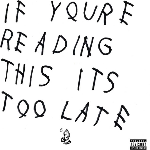 Drake - If You're Reading This It's Too Late Vinyl Record Album Art