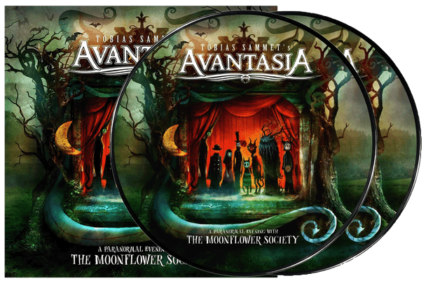 Tobias Sammet's Avantasia - A Paranormal Evening With The Moonflower Society Vinyl Record Album Art