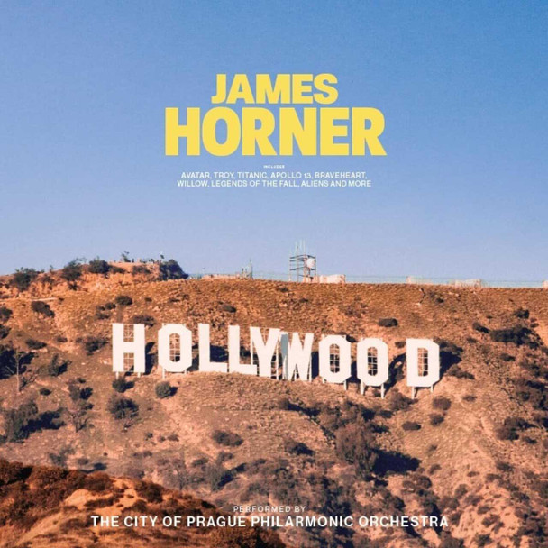 James Horner, The City of Prague Philharmonic Orchestra - James Horner Hollywood Story Vinyl Record Album Art