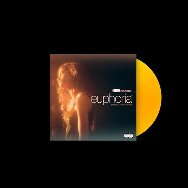 Various - Euphoria Season 2 (An HBO Original Series Soundtrack) (LP) - Orange Vinyl Record Album Art