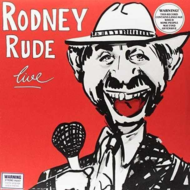 Rodney Rude - Live Vinyl Record Album Art
