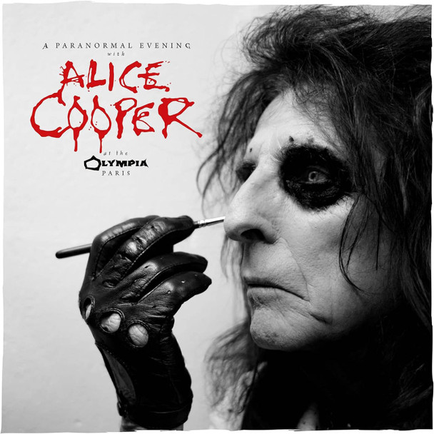 Alice Cooper  - A Paranormal Evening With Alice Cooper At The Olympia Paris Vinyl Record Album Art