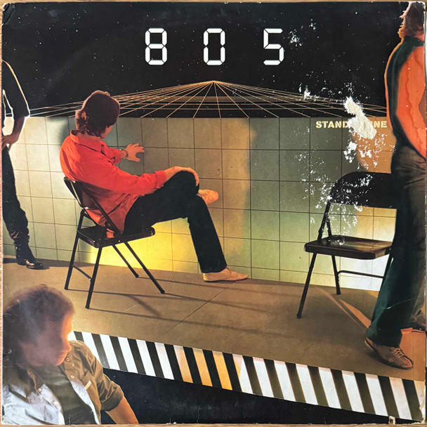 Actual image of the vinyl record album artwork of 805's Stand In Line LP - taken in our Melbourne record store