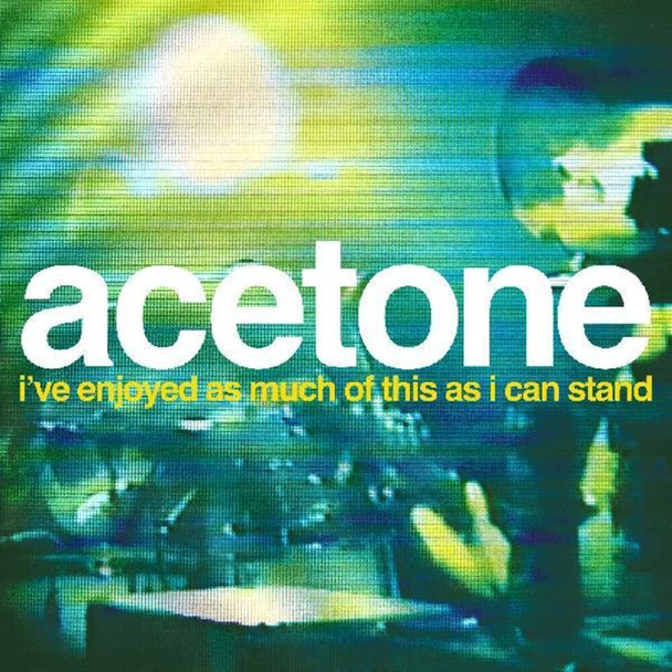 Picture of the Record Store Day Australia 2024 release, Acetone - I'Ve Enjoyed As Much Of This As I Can Stand - Live At The Knitting Factory, Nyc: May 31, 1998 (Clear Vinyl) Vinyl Record Album Art