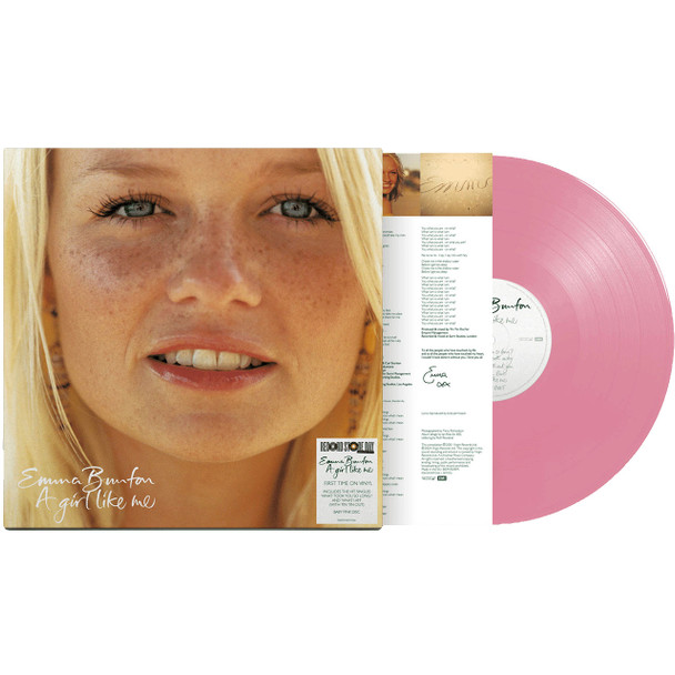 Picture of the Record Store Day Australia 2024 release, Emma Bunton - A Girl Like Me (Pink LP) Vinyl Record Album Art