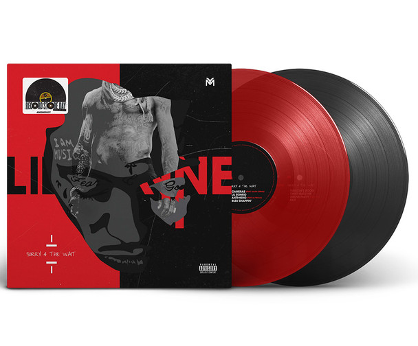 Picture of the Record Store Day Australia 2024 release, Lil Wayne - Sorry 4 The Wait ( Ruby 2LP) Vinyl Record Album Art