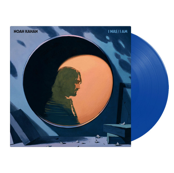Noah Kahan - I Was / I Am (Cobalt LP) Vinyl Record Album Art