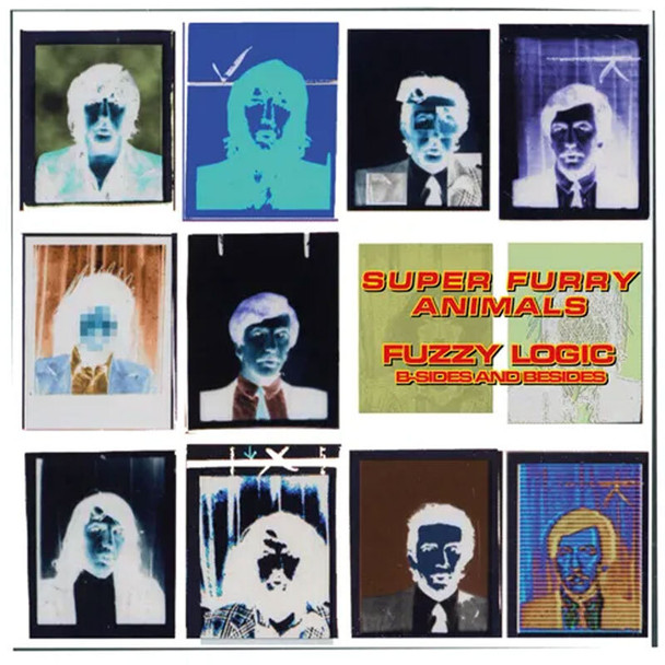 Picture of the Record Store Day Australia 2024 release, Super Furry Animals - Fuzzy Logic (B-Sides & Besides) Vinyl Record Album Art