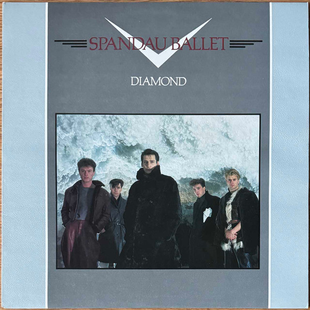 Actual image of the vinyl record album artwork of Spandau Ballet's Diamond LP - taken in our Melbourne record store