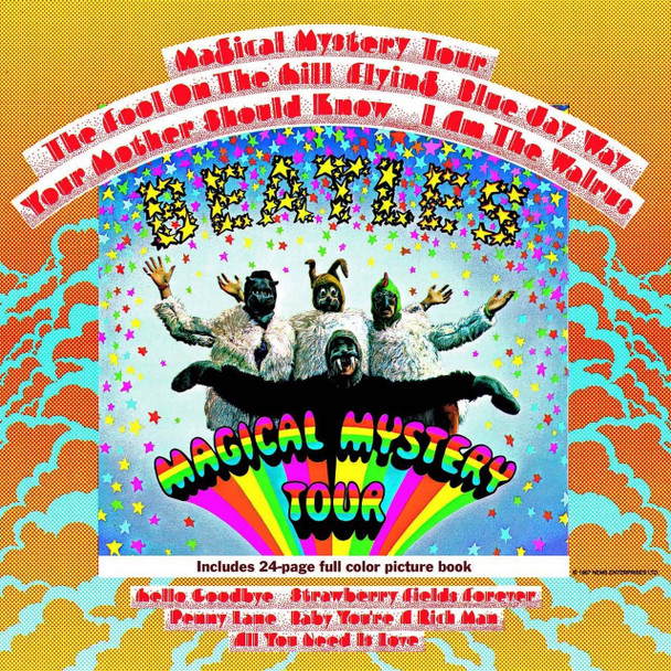 The Beatles - Magical Mystery Tour Vinyl Record Album Art
