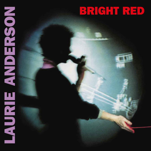 Laurie Anderson - Bright Red Vinyl Record Album Art