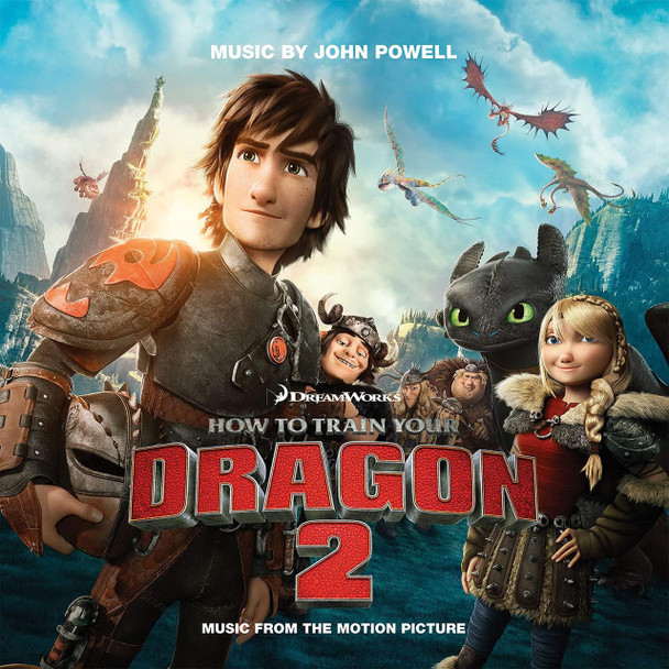 John Powell - How To Train Your Dragon 2 (Original Motion Picture Soundtrack) Vinyl Record Album Art