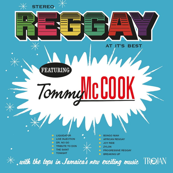Tommy McCook - Reggay At It's Best Vinyl Record Album Art