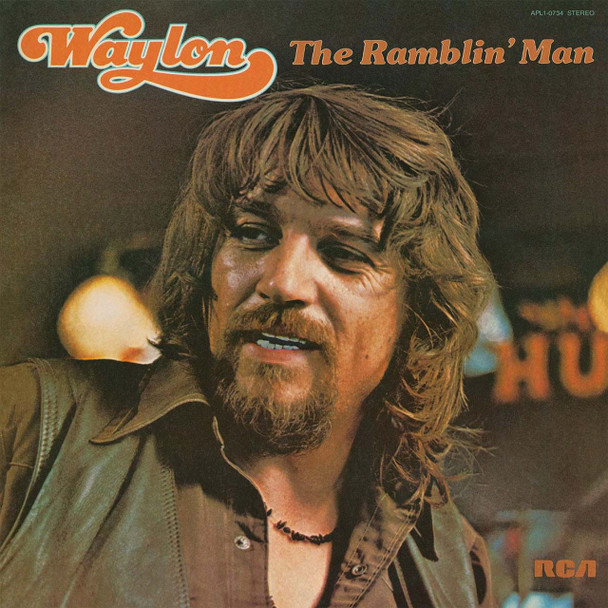 Waylon Jennings - Waylon The Ramblin' Man Vinyl Record Album Art