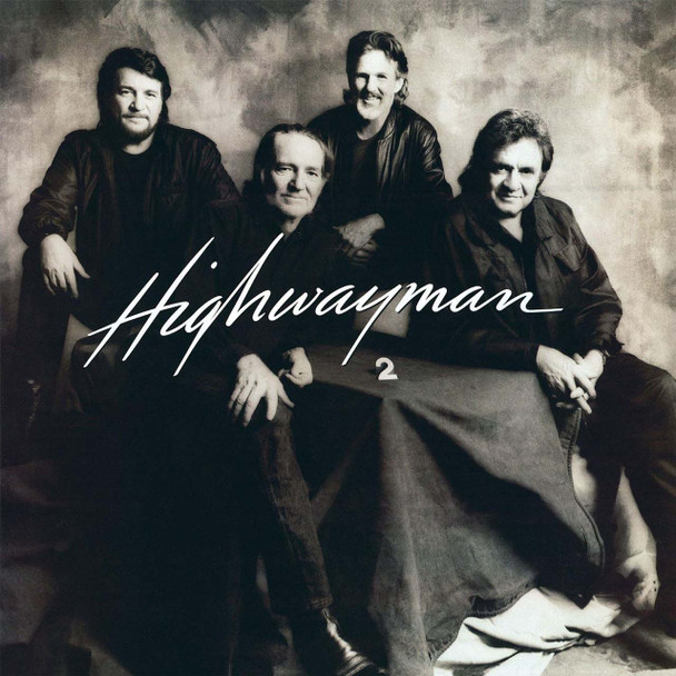 Waylon Jennings, Willie Nelson, Johnny Cash, Kris Kristofferson - Highwayman 2 Vinyl Record Album Art