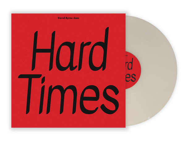 Picture of the Record Store Day Australia 2024 release, David Byrne & Paramore - Hard Times / Burning Down the House Vinyl Record Album Art