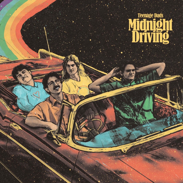 Teenage Dads - Midnight Driving Vinyl Record Album Art