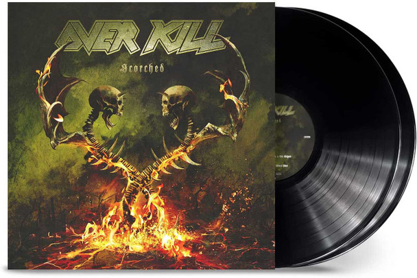 Overkill - Scorched Vinyl Record Album Art