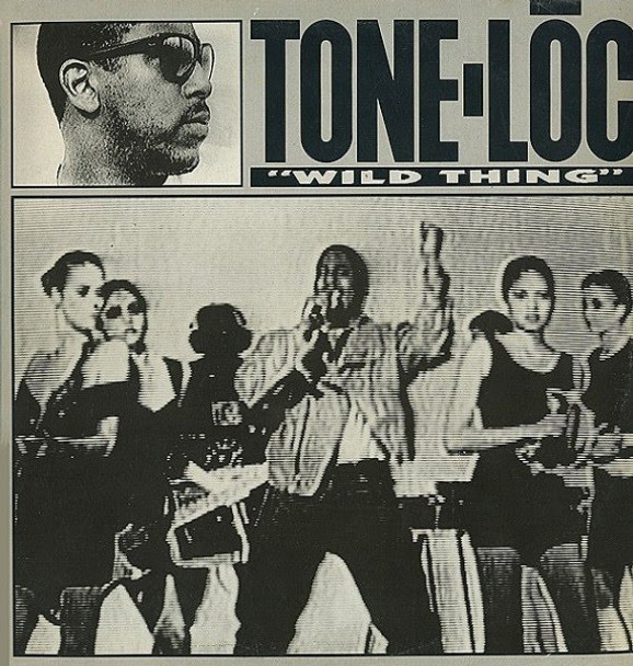 Generic image of the vinyl record album artwork of Tone Loc's Wild Thing LP - taken in our Melbourne record store