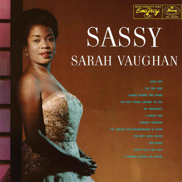 Sarah Vaughan - Sassy Vinyl Record Album Art