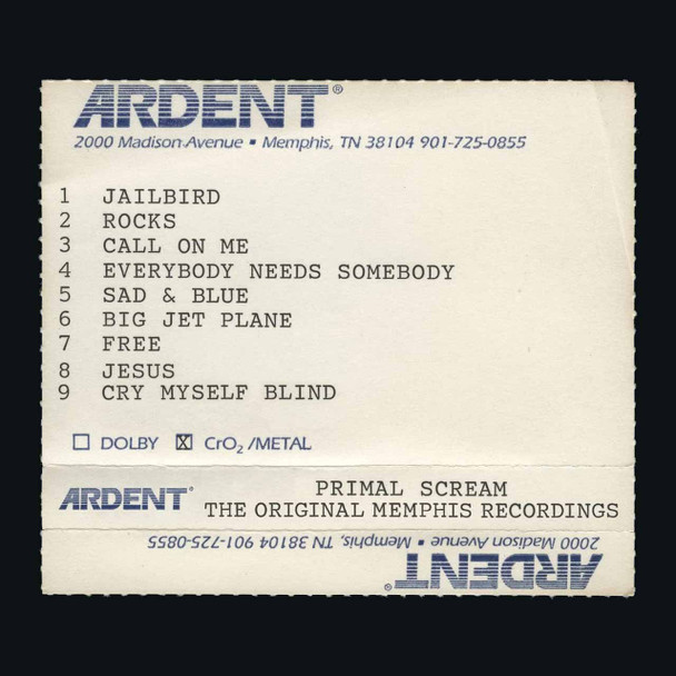 Primal Scream - Give Out But Don't Give Up (The Original Memphis Recordings) Vinyl Record Album Art
