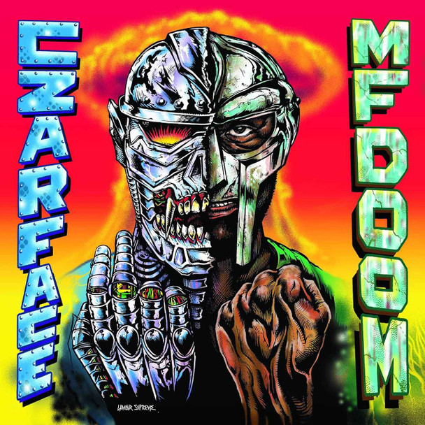 Czarface, MF Doom - Czarface Meets Metal Face Vinyl Record Album Art